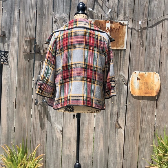 NWT FOR CYNTHIA PLAID JACKET SIZE PS - Picture 7 of 10